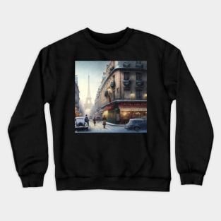 Christmas in town square VI Crewneck Sweatshirt